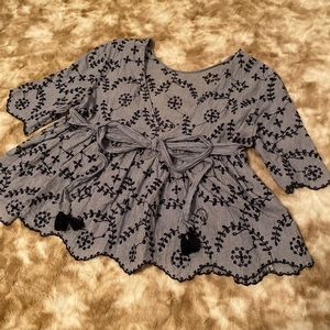 Women’s peplum top